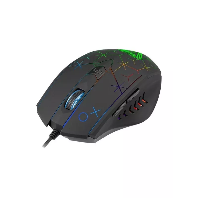 Tracer GAMEZONE XO - myš - USB - optická - 6 tlačidiel - čierna