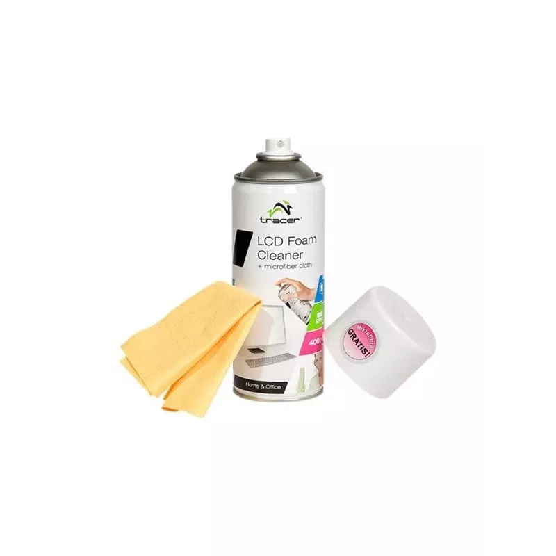 Čistič na LCD penou 400 ml + mikrovláknová utierka