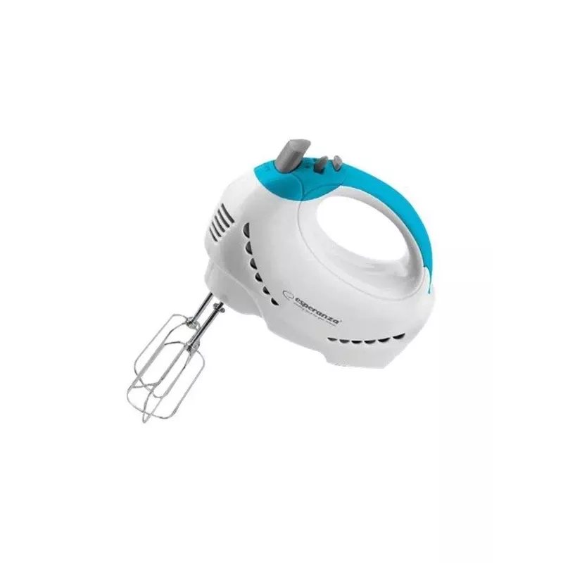Esperanza EKM010 ručný mixér 300 W svetlomodrá, biela