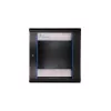 Nástenný rozvádzač Extralink Rackmount rozvádzač 12U 600x600 čierny