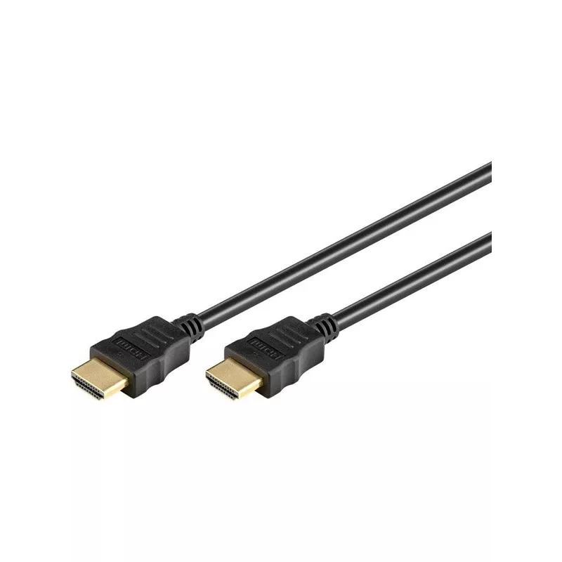 Goobay Series 2.1 8K Ultra High-Speed HDMI™ kábel s Ethernetom, 5 m, čierny - vysokorýchlostný kábel pre 8K@60 Hz (52766)