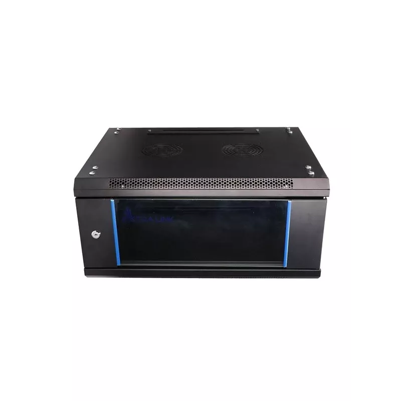 Nástenná skriňa Extralink Extralink Rackmount cabinet 4U 600x600 čierna