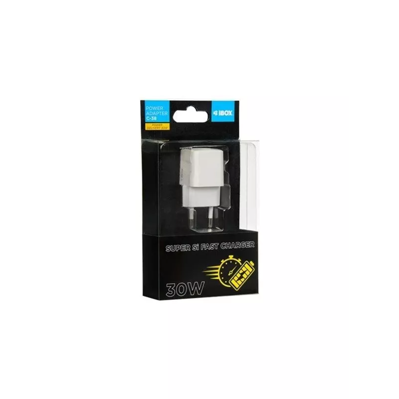 IBOX C-38W napájací zdroj - USB-C - 30 Watt