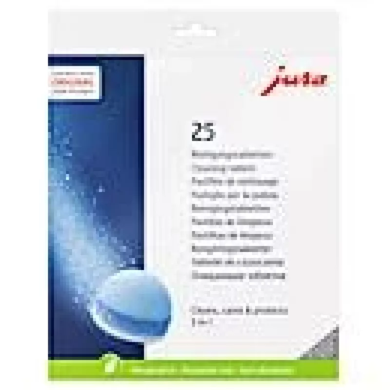 JURA 3-fázové čistiace tablety (25 ks v balení)