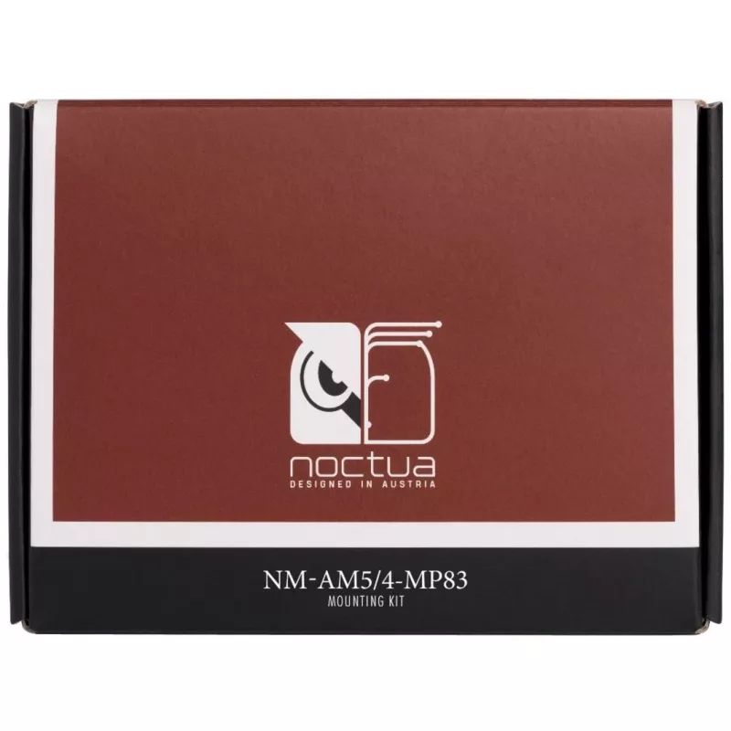 Montážna sada Noctua NM-AM5/4-MP83 čierny chróm pre socket AM4 AM5