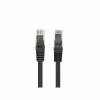 Sieťový kábel LANBERG PCU6-10CU-0050-BK Cat6 U/UTP RJ-45 0,5 m čierny