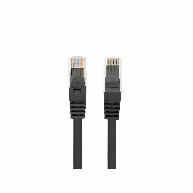 Sieťový kábel LANBERG PCU6-10CU-0050-BK Cat6 U/UTP RJ-45 0,5 m čierny
