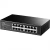 Sieťový switch Cudy GS1016 — 16-port Gigabit Ethernet (10/100/1000), 32 Gbit/s switching, racková montáž, AC napájaný