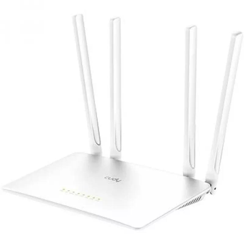 Stolový router Cudy WR1200 Dualband Wi‑Fi 5 (802.11ac) 867 Mbit/s, 4x RJ‑45 LAN, biely