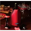 Le Creuset chladiaca manžeta na vínové fľaše - červená