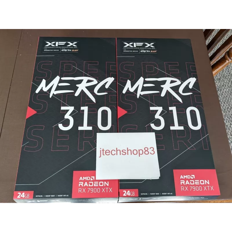 Grafická karta XFX Radeon RX 7900 XTX 24 GB GDDR6, PCIe 4.0, 384-Bit, 355 W, 3x ventilátor