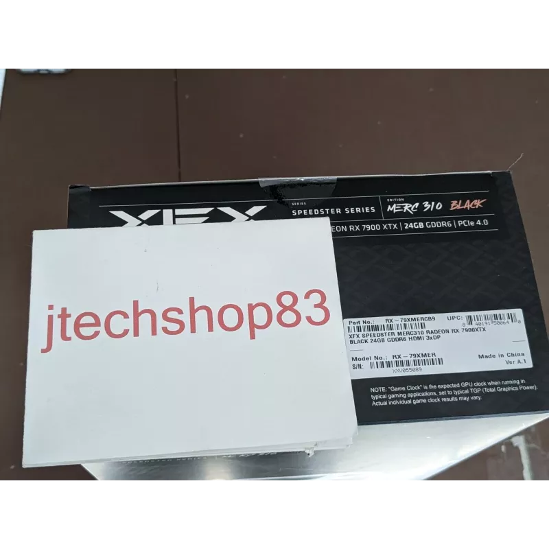 Grafická karta XFX Radeon RX 7900 XTX 24 GB GDDR6, PCIe 4.0, 384-Bit, 355 W, 3x ventilátor
