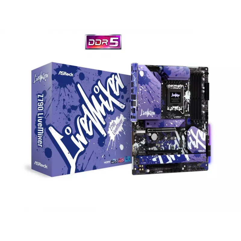 ASRock Z790 LiveMixer ATX LGA1700 DDR5 základná doska