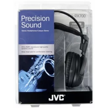 JVC HA-RX700 káblové slúchadlá s hlavovým mostom čierna