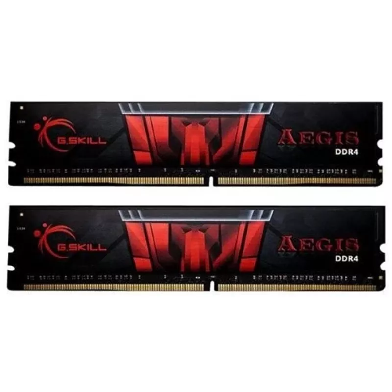 DIMM 16 GB DDR4-3000 (2x 8 GB) Dual-Kit, operačná pamäť čierna, F4-3000C16D-16GISB, Aegis, INTEL XMP