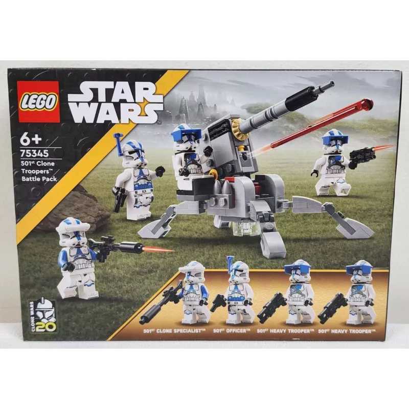 LEGO 75345 Star Wars 501st Clone Troopers Battle Pack sada stavebná hračka