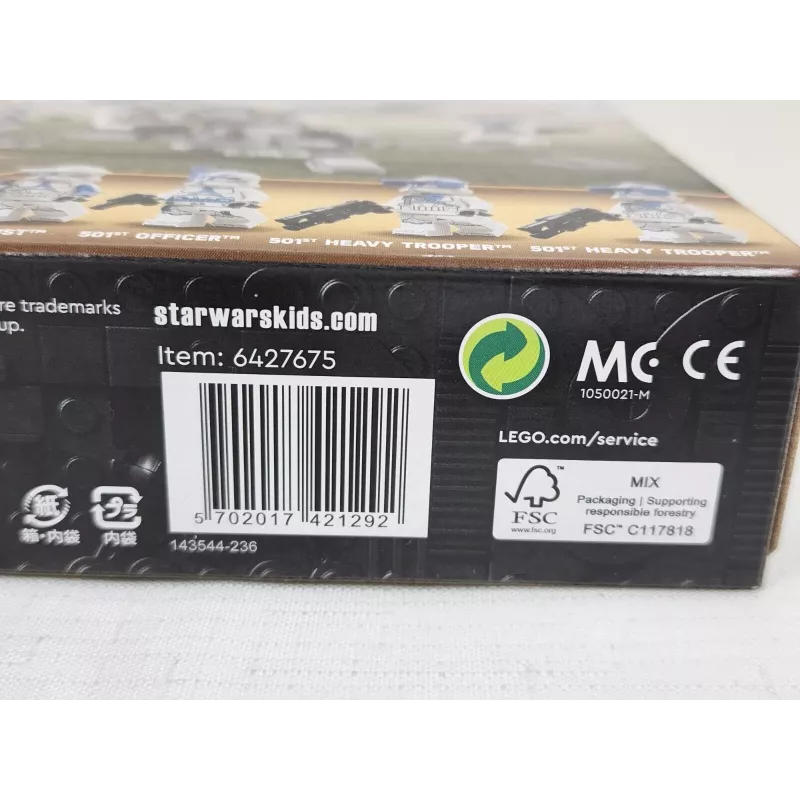 LEGO 75345 Star Wars 501st Clone Troopers Battle Pack sada stavebná hračka