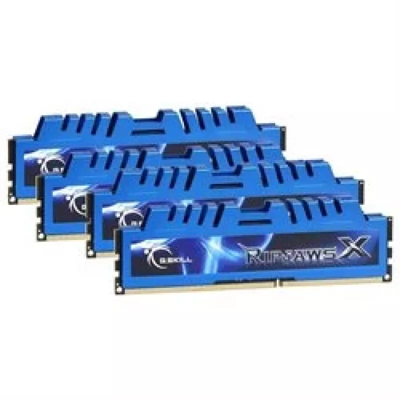 Pamäťová sada G.SKILL RipjawsX F3-1600C9Q-32GXM (DDR3 DIMM; 4 x 8 GB; 1333 MHz; CL9)