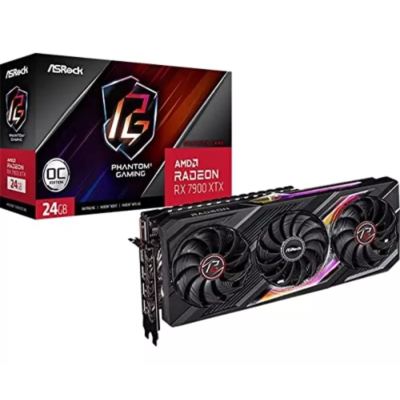 ASRock Radeon RX 7900 XTX Phantom Gaming 24GB GDDR6 grafická karta