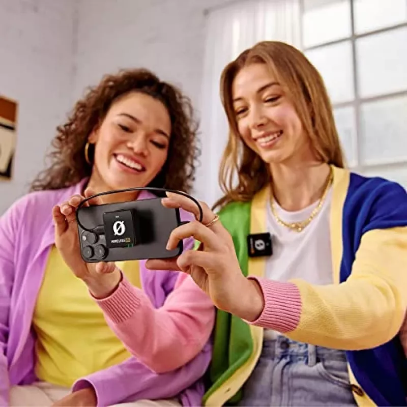 WIME RODE WIRELESS ME dvojkanálový bezdrôtový mikrofónny systém pre vlogerov a podcasterov