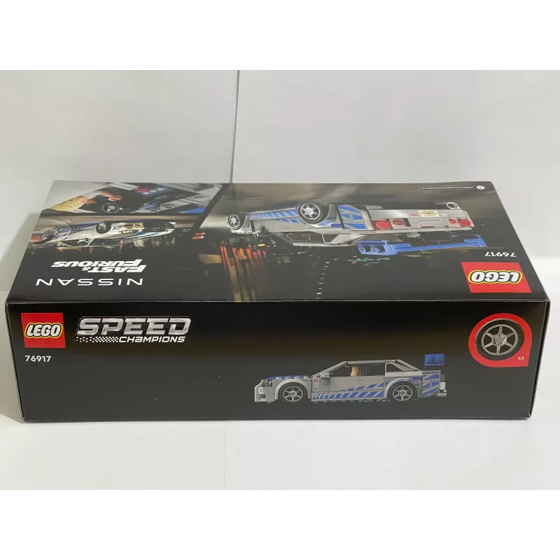 LEGO 76917 Speed Champions 2 Fast 2 Furious Nissan Skyline GT-R (R34) hračkárske auto