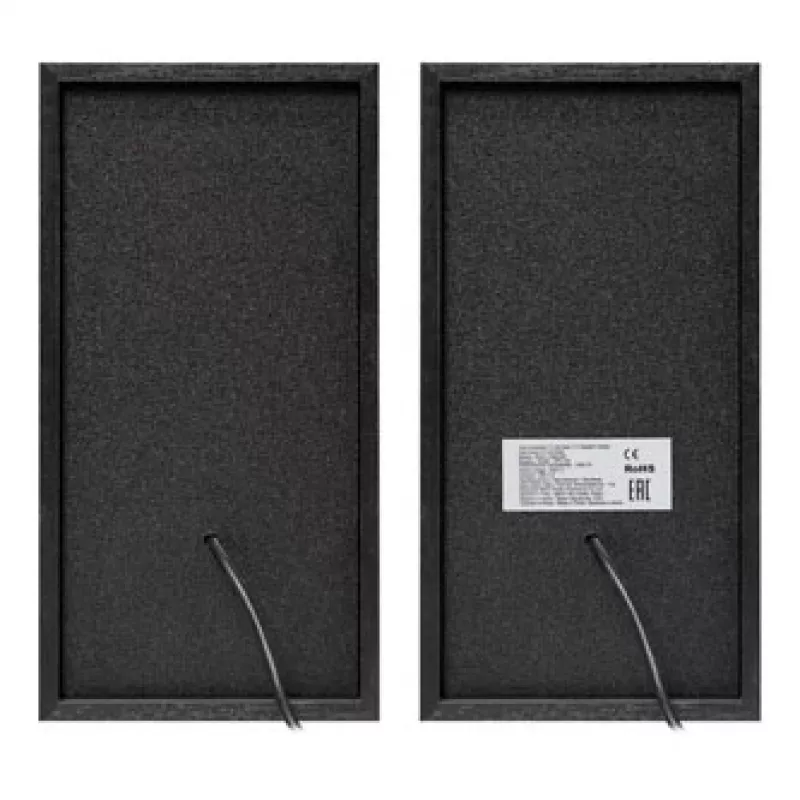DEFENDER SPK-240 káblové stolové reproduktory, 2.0, 6 W RMS, USB napájanie, 3,5 mm, čierne