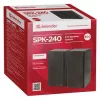 DEFENDER SPK-240 káblové stolové reproduktory, 2.0, 6 W RMS, USB napájanie, 3,5 mm, čierne