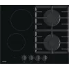 Gorenje GCE691BSC čierna vstavaná 60 cm kombinovaná 4 varné zóny