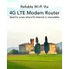 Cudy LT500D bezdrôtový router Fast Ethernet Dual-Band (2,4 GHz / 5 GHz) 4G čierny