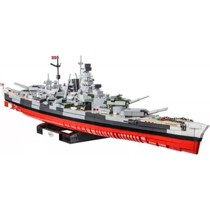 COBI 4839 Historical Collection stavebnica z kociek bojová loď Tirpitz, 2810 prvkov, 1:300