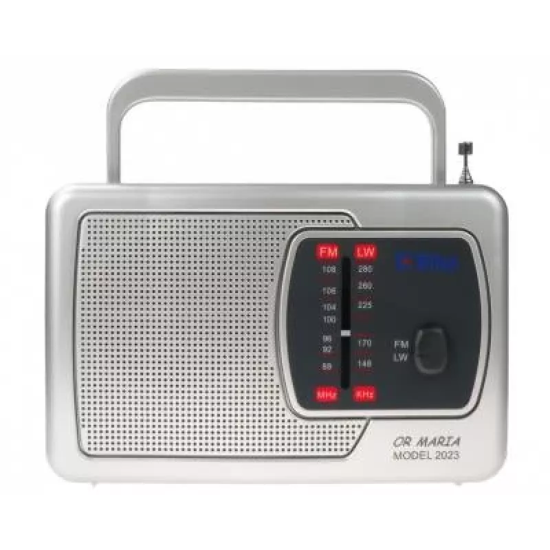 Eltra MARIA rádio strieborné