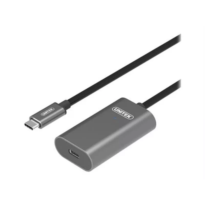 USB kábel UNITEK U305A 5m USB 3.2 Gen 1 USB C sivý