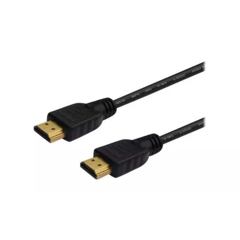 Kábel HDMI CL-34 10 m čierny zlatý v1.4 3D