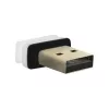 Qoltec - sieťový adaptér - USB 2.0 - 802.11b/g/n - biely