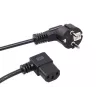 Napájací kábel zahnutý 3-kolíkový konektor 3M MCTV EU-803