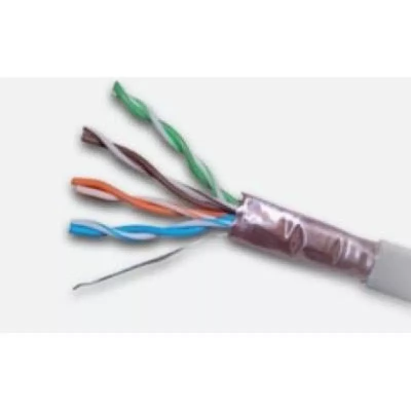 KIF5PVC305 sieťový kábel F/UTP Cat5e, 305 m, sivý