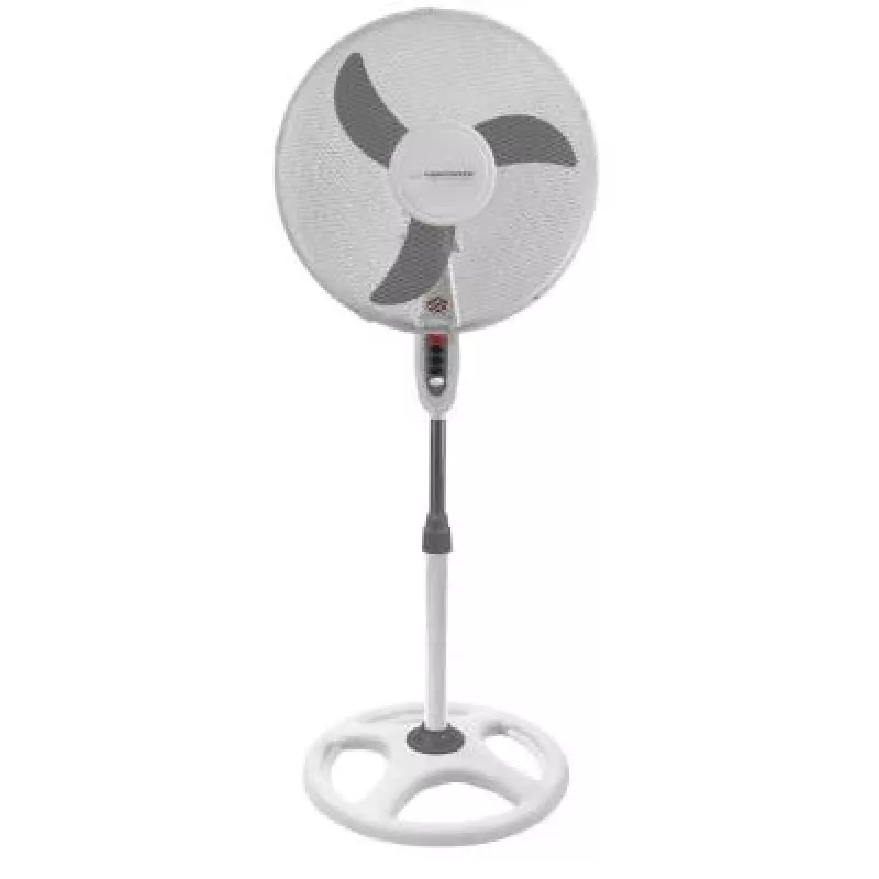 Esperanza EHF002WE, 16-palcový stojanový ventilátor, biely a sivý