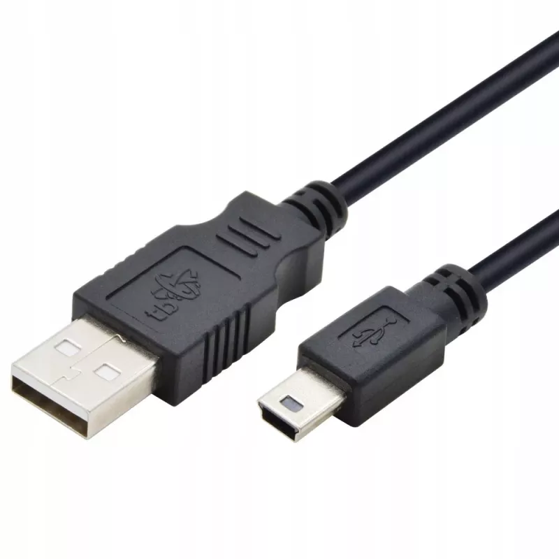 TB USB - MINI USB kábel 1,8 M. čierny (AKTBXKU3PBAW18B)