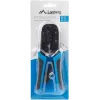 Krimpovacie kliešte LANBERG NT-0201 pre RJ-45 konektory, 180 mm, 315 g, čierne/modré