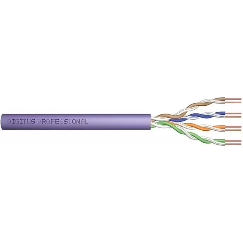 Sieťový kábel DIGITUS DK-1611-V-305-1 U/UTP Cat 6 305 m fialový
