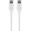 Goobay USB-C nabíjací a synchronizačný kábel, 2 m, biely | Goobay