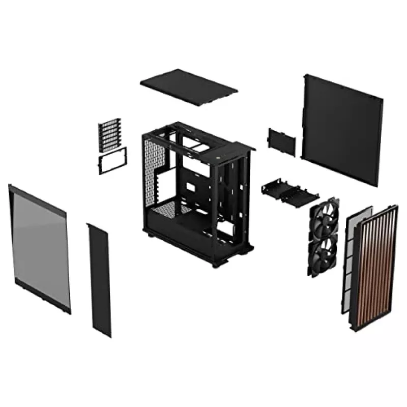 PC skriňa Fractal Design North Midi Tower čierna