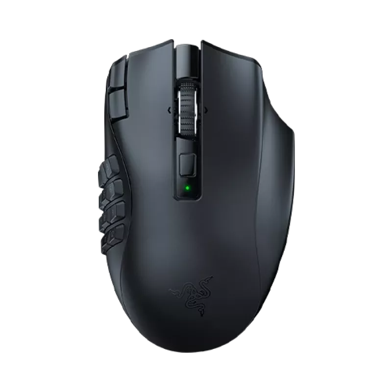 Razer Naga V2 HyperSpeed bezdrôtová herná myš, čierna