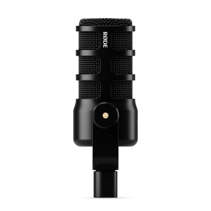 Štúdiový mikrofón RØDE PodMic USB — kardioidný XLR/USB, 24-bit/48 kHz, USB-C, výstup na slúchadlá, otočný regulátor hlasitosti, čierny