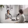 Štúdiový mikrofón RØDE PodMic USB — kardioidný XLR/USB, 24-bit/48 kHz, USB-C, výstup na slúchadlá, otočný regulátor hlasitosti, čierny