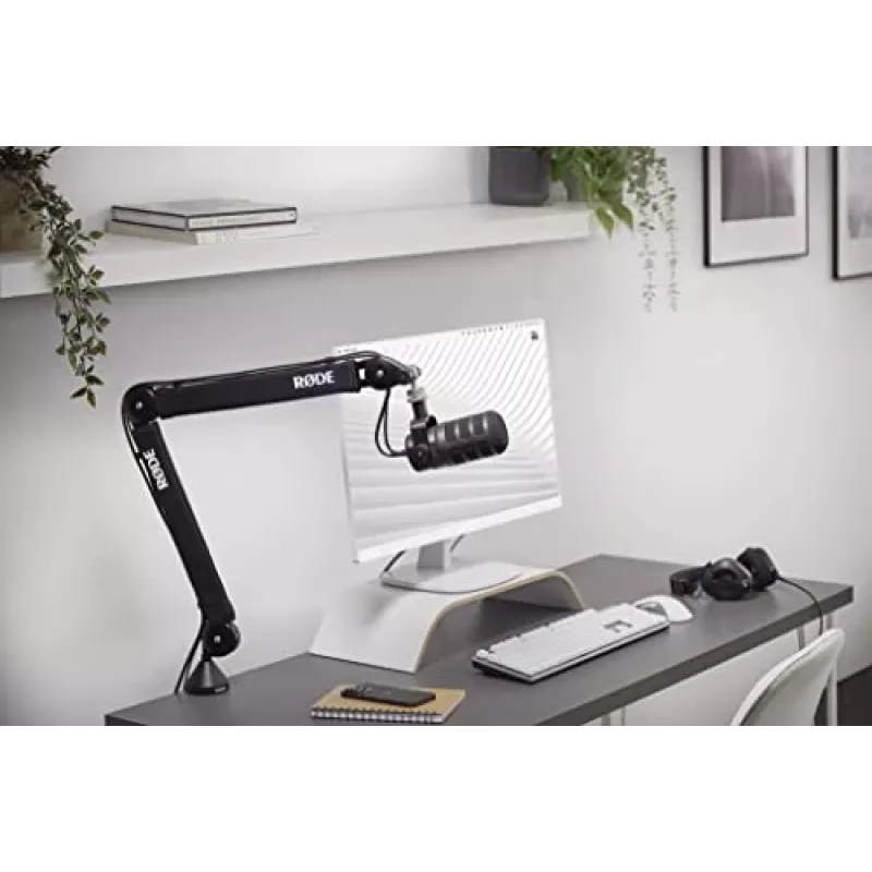 Štúdiový mikrofón RØDE PodMic USB — kardioidný XLR/USB, 24-bit/48 kHz, USB-C, výstup na slúchadlá, otočný regulátor hlasitosti, čierny