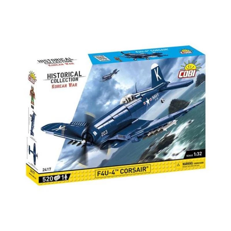 Stavebnica COBI F4U-4 Corsair 520 dielov kórejská vojna