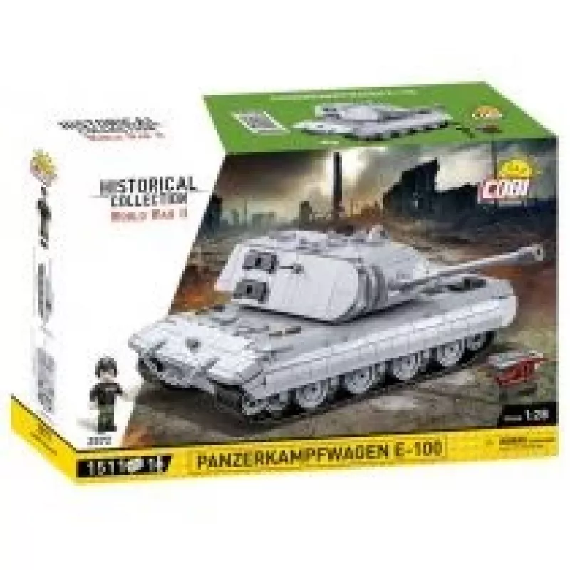 Stavebnica COBI Panzerkampfwagen E-100 druhá svetová vojna 1511 dielov