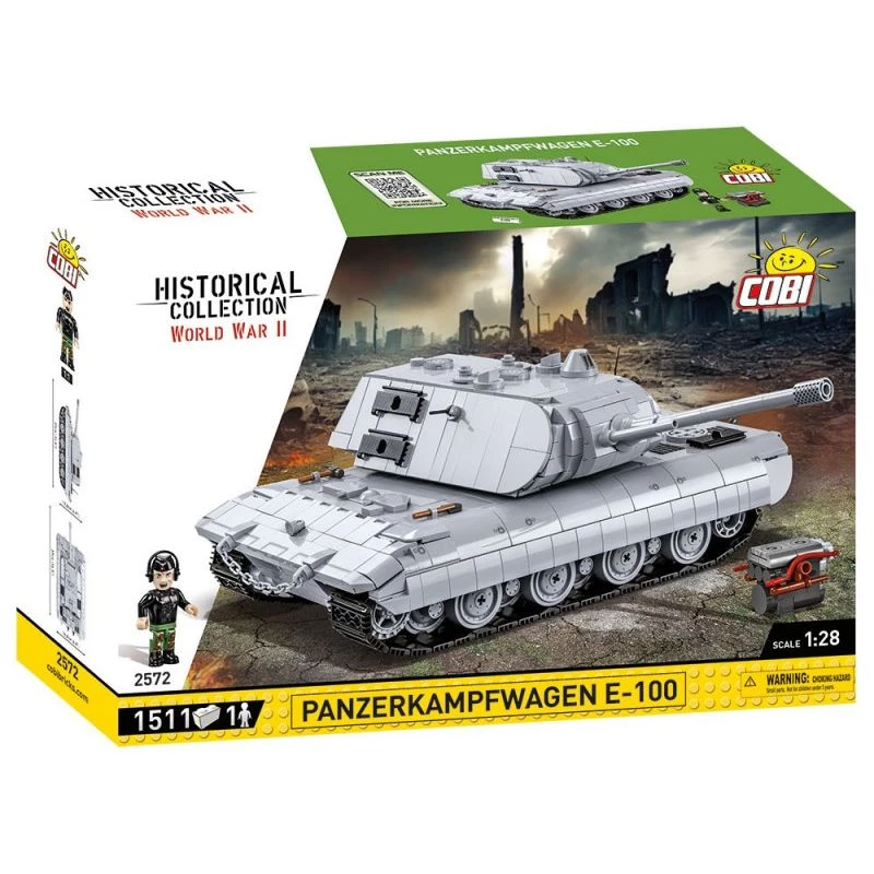 Stavebnica COBI Panzerkampfwagen E-100 druhá svetová vojna 1511 dielov