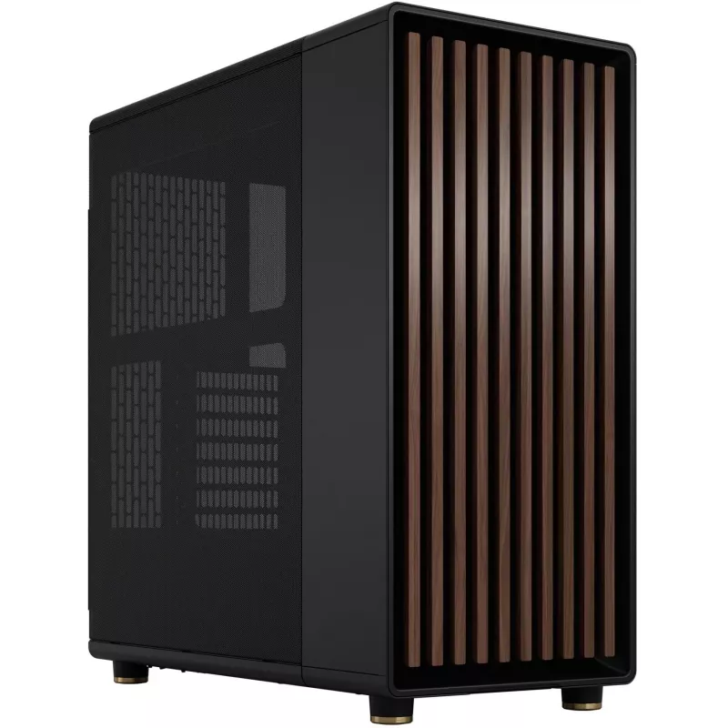 Fractal Design North Charcoal čierna Mesh Mid-Tower skriňa – čierna
